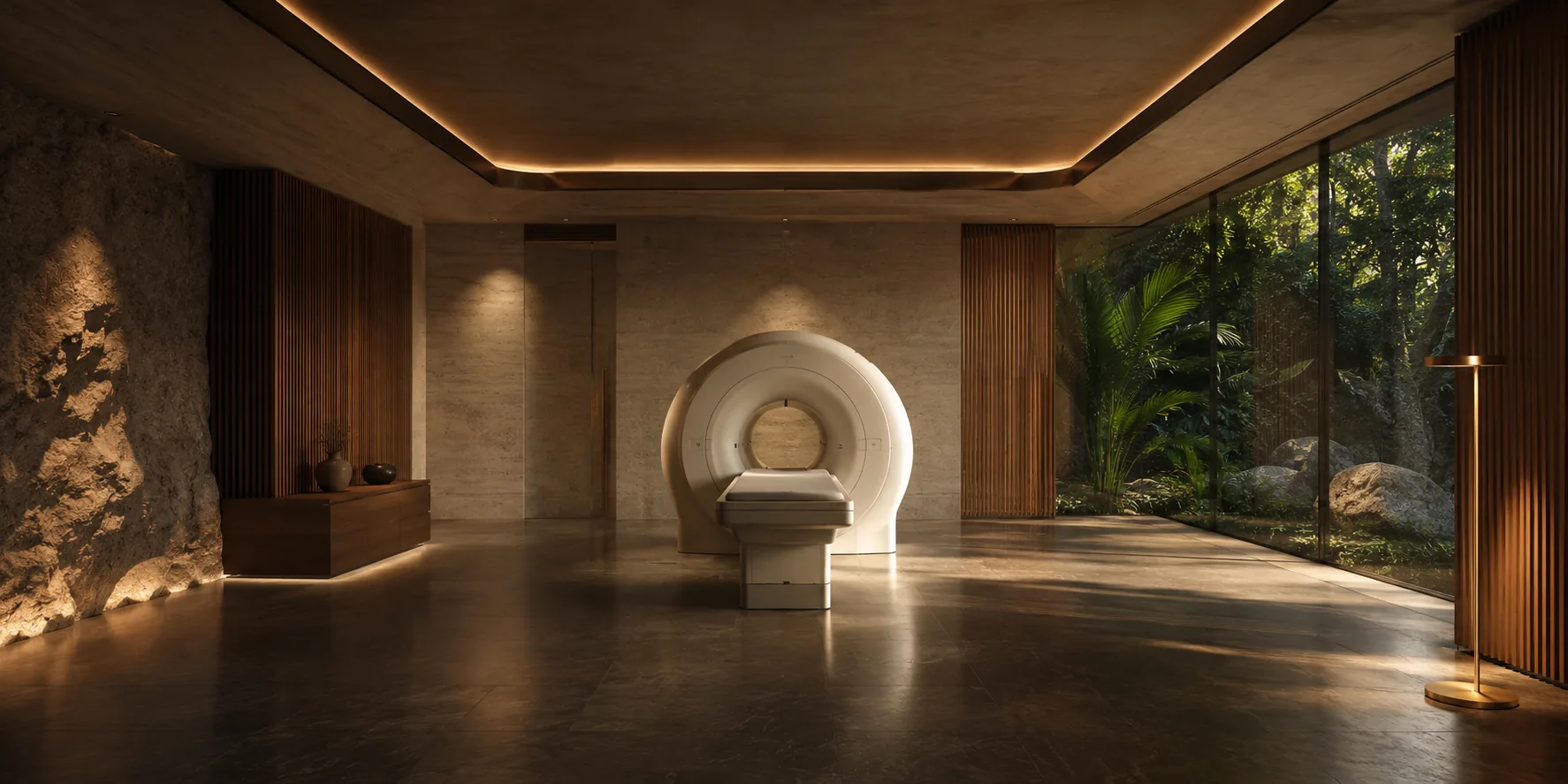 A diagnostics room inside the centre