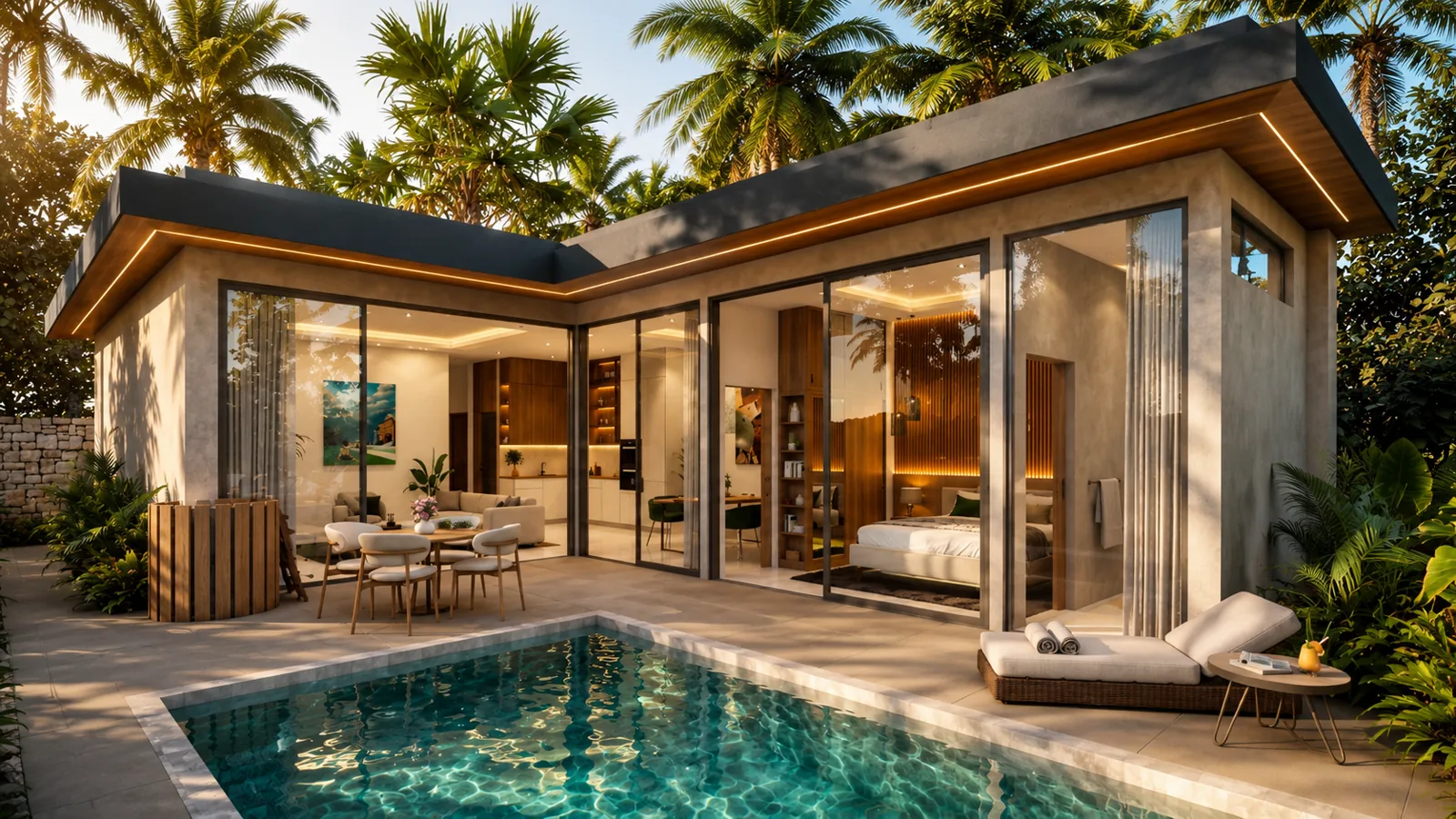 A Longevity Resort residence interior